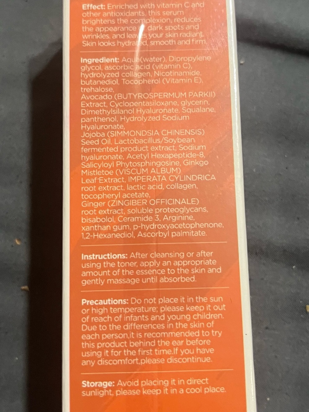 Srpibo 20% Vitamin C Serum 60mL – Brightening & Anti-Aging - Picture 4 of 4